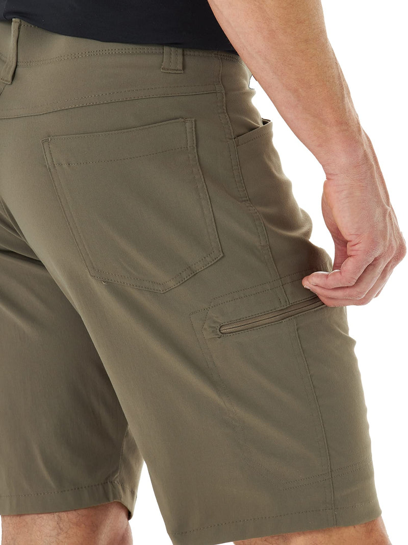 Wrangler Authentics Men's Performance Comfort Flex Cargo Short, Morel, 42