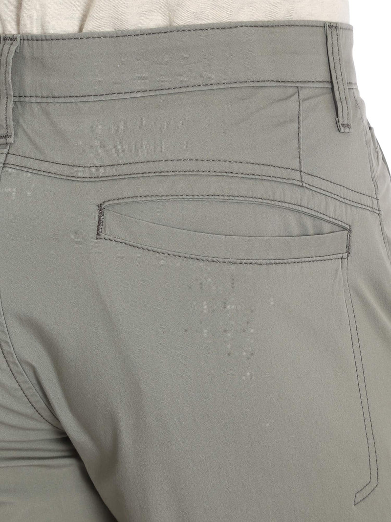 Wrangler Authentics Men's Performance Comfort Flex Flat Front Short, Army Green, 36