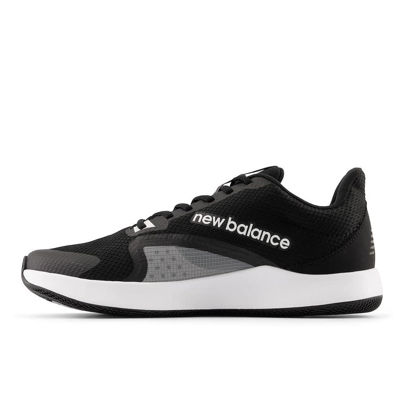 New Balance Men's DynaSoft Trnr V2 Cross Trainer, Black/Black Metallic/White, 8 X-Wide