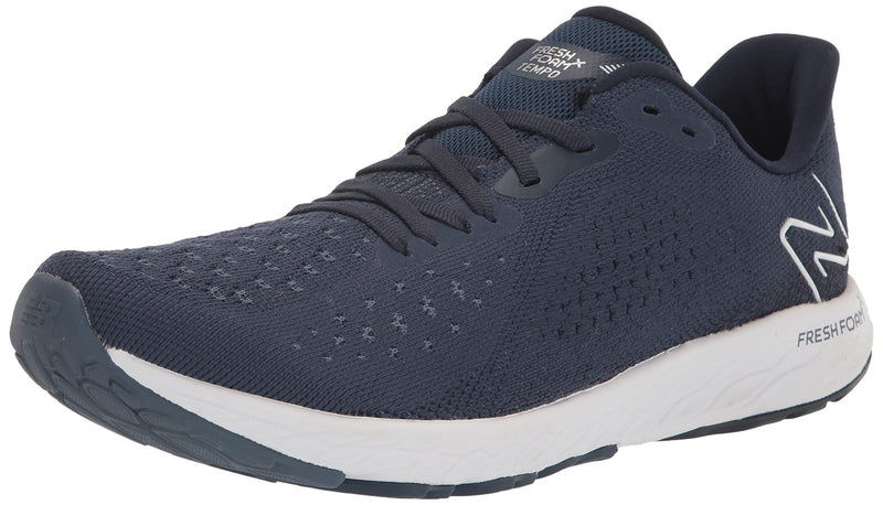 New Balance Men's Fresh Foam X Tempo V2 Running Shoe, Natural Indigo/Eclipse, 11.5
