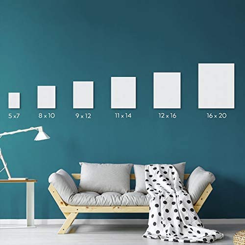 Arteza Premium Canvas Panels, 11" x 14" - Pack of 14