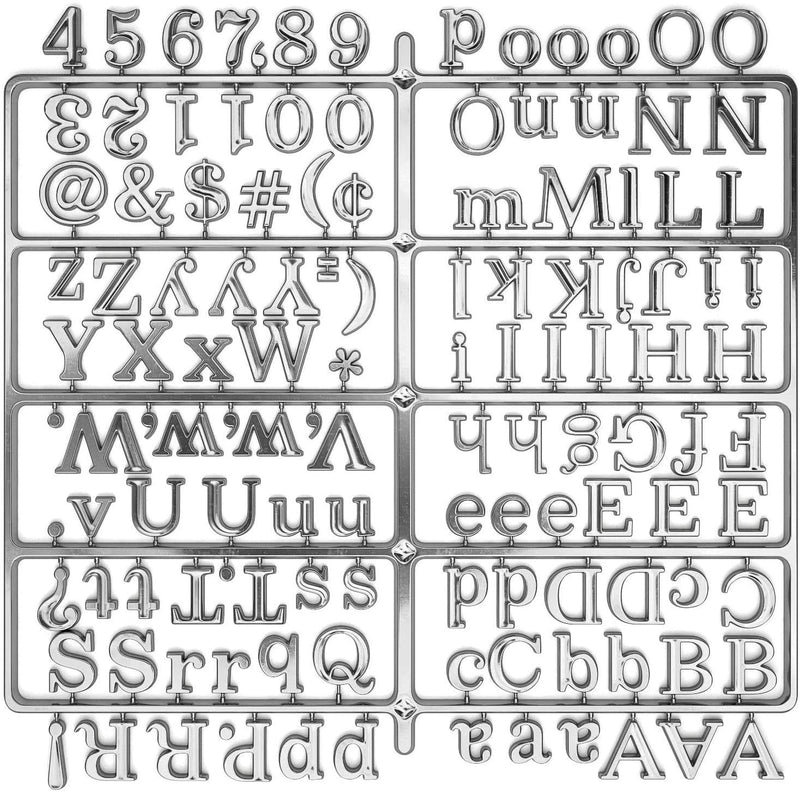 Arteza Felt Letter Board Letters, Set of 500
