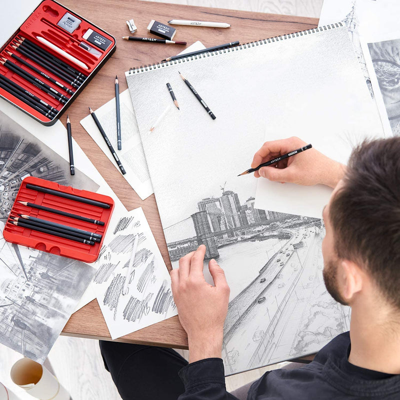 Arteza Drawing Pad, 18" x 24", 30 Sheets