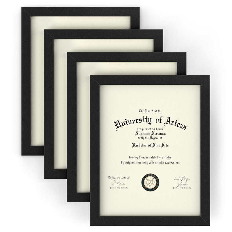 Arteza Premium Document Frame, 8.5" x 11" - Pack of 8