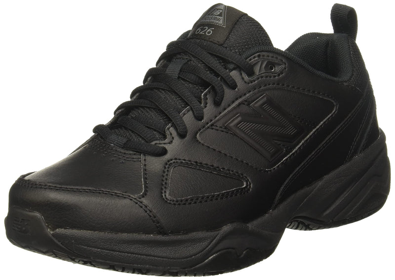 New Balance Women's Slip Resistant 626 V2 Industrial Shoe, Black, 7 Wide