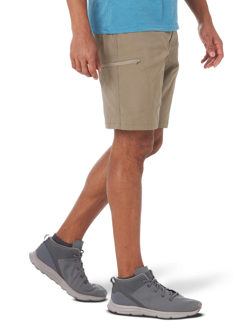 Wrangler Authentics Men's Performance Comfort Flex Cargo Short, Fallen Rock, 44