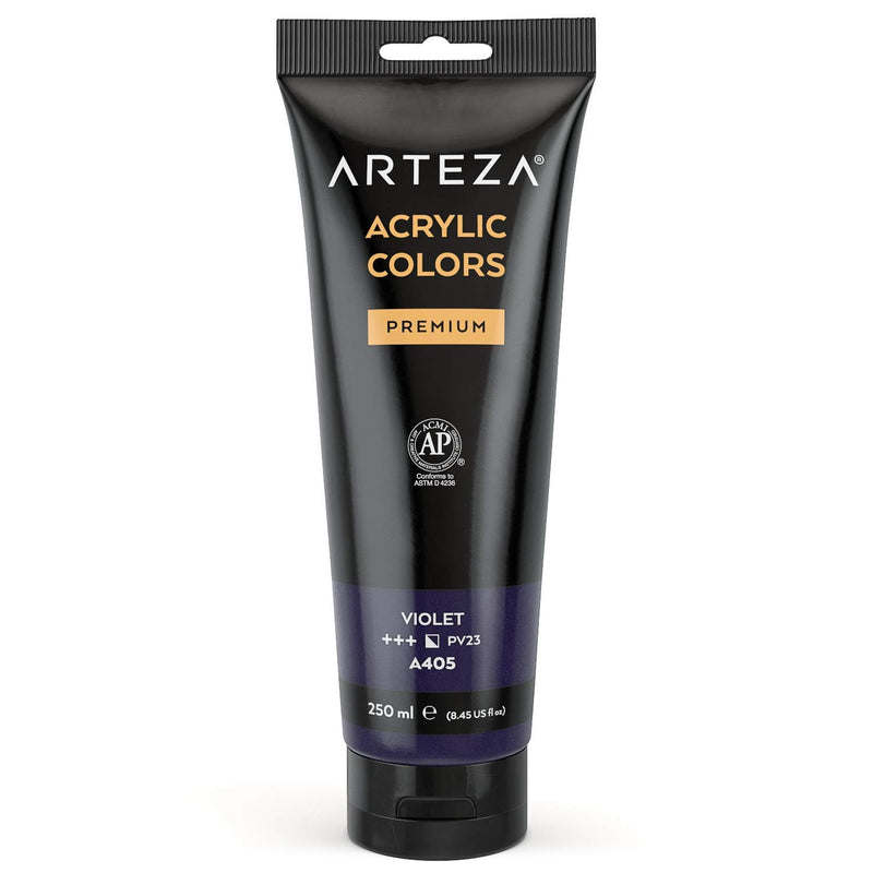 Arteza Acrylic Paint, 8.45oz Tube - Violet