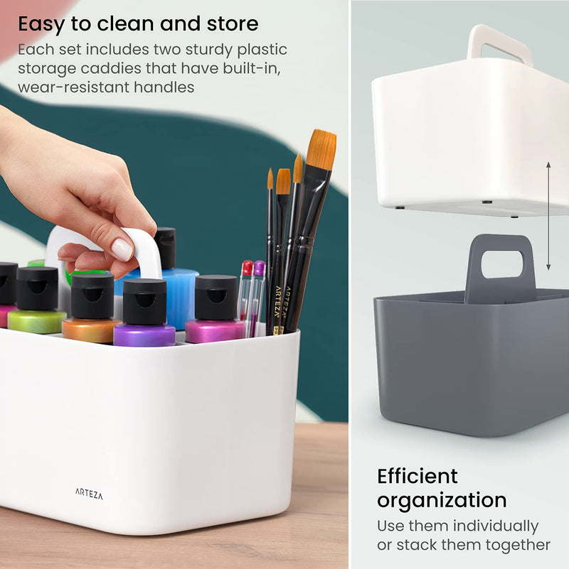 Arteza Storage Caddy - Pack of 2