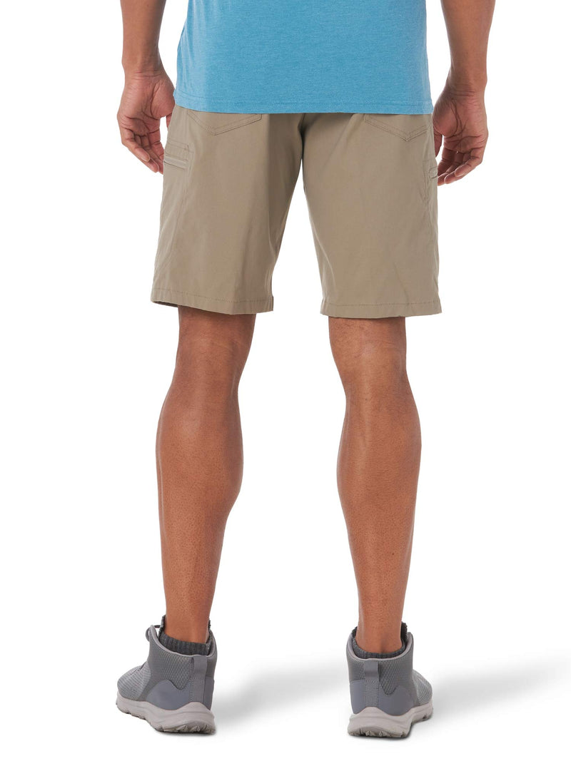 Wrangler Authentics Men's Performance Comfort Flex Cargo Short, Fallen Rock, 44