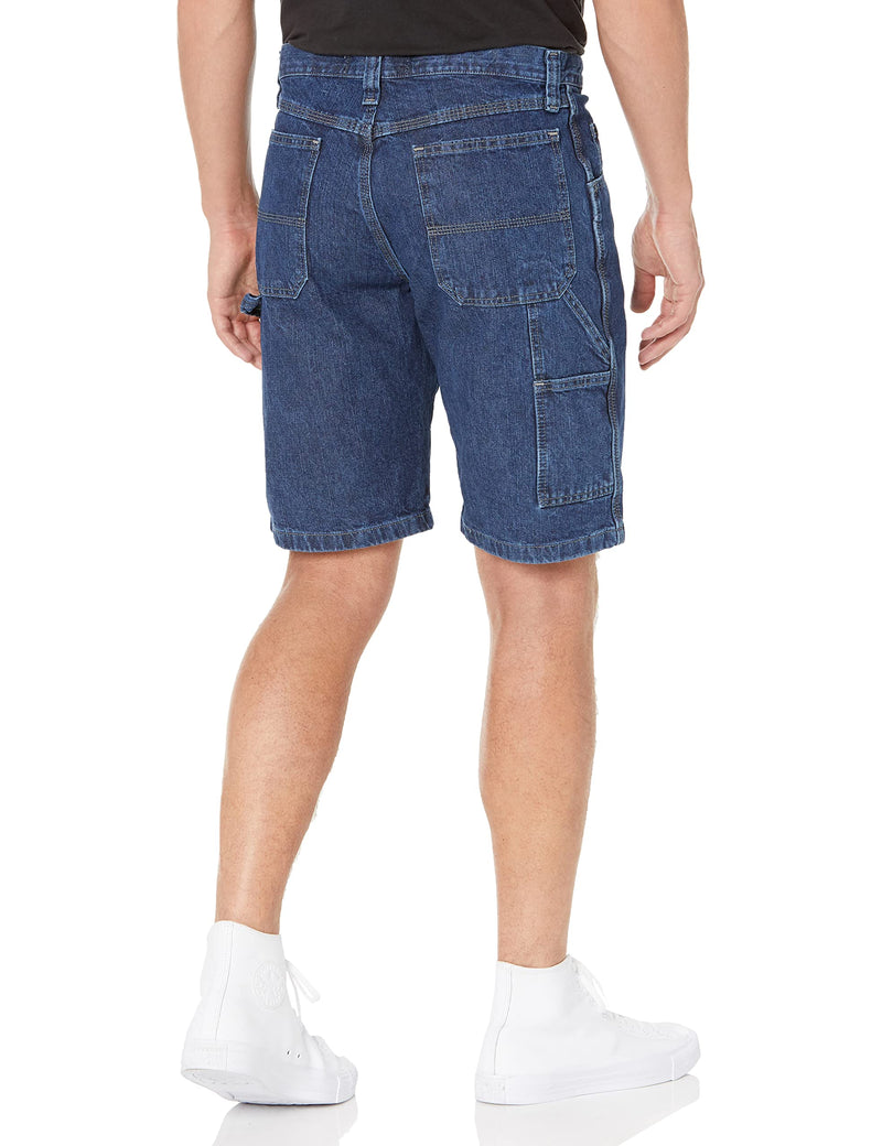 Wrangler Authentics Men's Loose Fit Carpenter Short, Retro Stone, 36