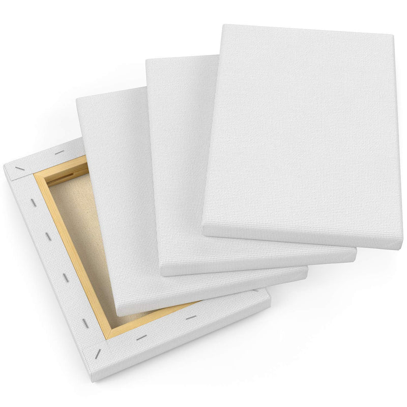 Arteza Classic Stretched Canvas, 5" x 7" - Pack of 12