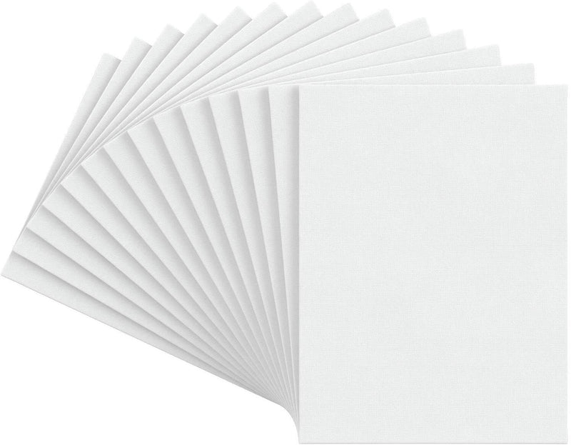 Arteza Classic Canvas Panels, 9" x 12" - Pack of 14