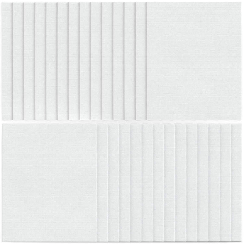 Arteza Classic Canvas Panels, 8" x 10" - Pack of 28