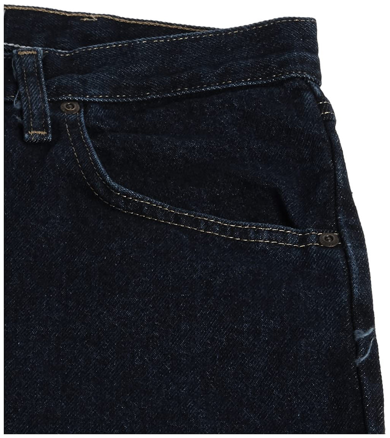 Wrangler Authentics Men's Classic 5-Pocket Regular Fit Cotton Jean, Dark Rinse, 33W x 30L