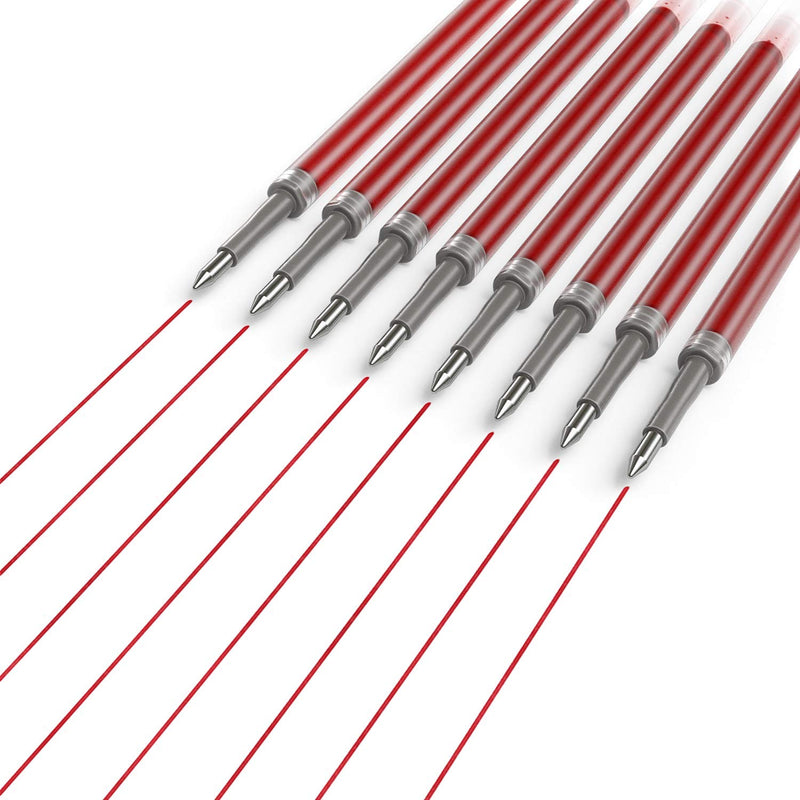 Arteza Gel Ink Pen Refills, Red - Pack of 36