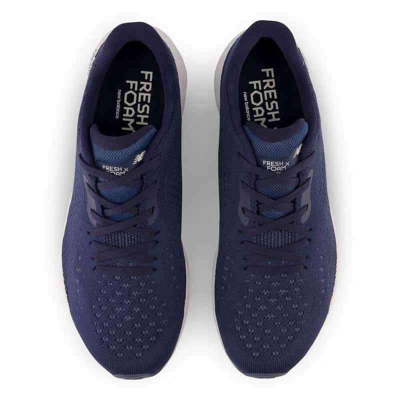 New Balance Men's Fresh Foam X Tempo V2 Running Shoe, Natural Indigo/Eclipse, 11.5