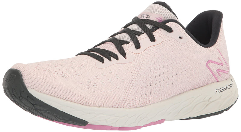 New Balance Women's Fresh Foam X Tempo V2 Running Shoe, Washed Pink/Blacktop/Raspberry, 8 Wide