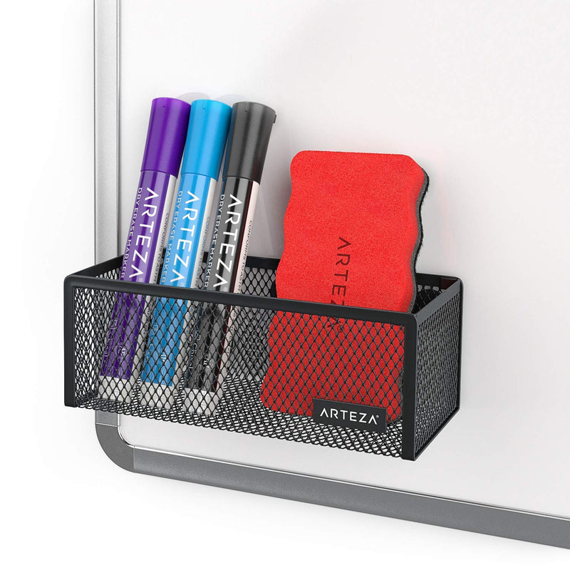 Arteza Mesh Magnetic Organizers - Set of 2 & 12 Dry-Erase Markers