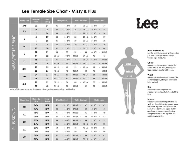 Lee Women's Relaxed Fit Straight Leg Jean, Bewitched, 16 Long